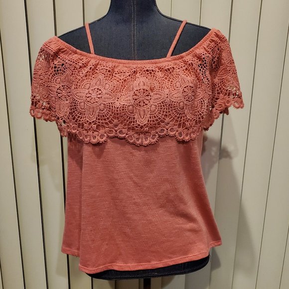 No Boundaries Bundle of Black Floral Dress and Coral Pink Top - Size 3XL - Picture 11 of 16